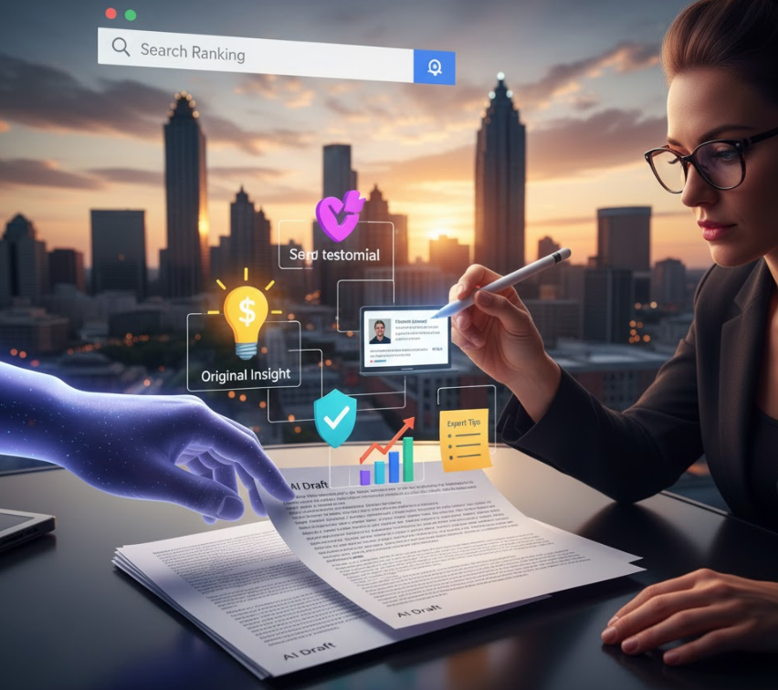 AI-generated content needs human oversight to rank on Google. 