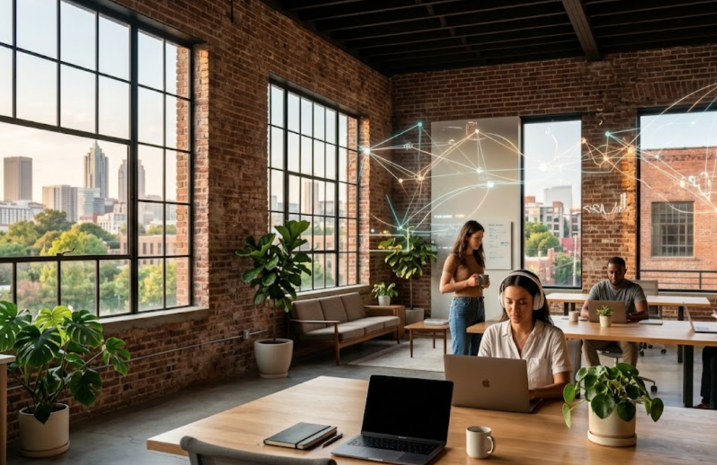 Agentic AI marketing workflows can help Atlanta small business. 